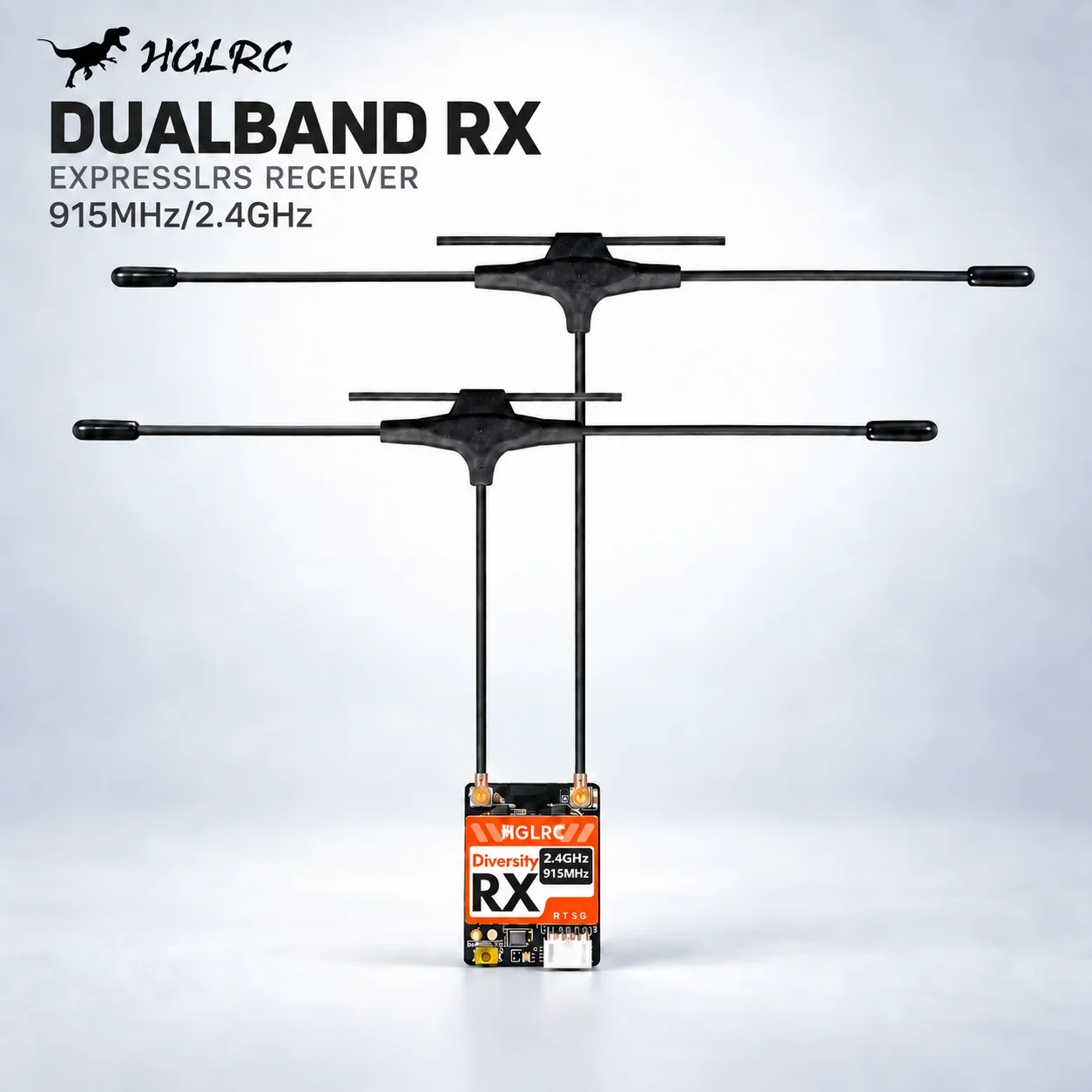 Drone Rc Controller And Receiver - HGLRC Двухдиапазонный приемник RX ExpressLRS 915