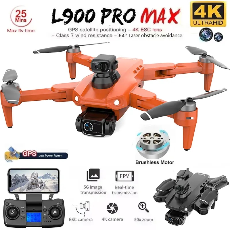 Drone Rc Leading - L900 Pro MAX GPS Дрон 4K