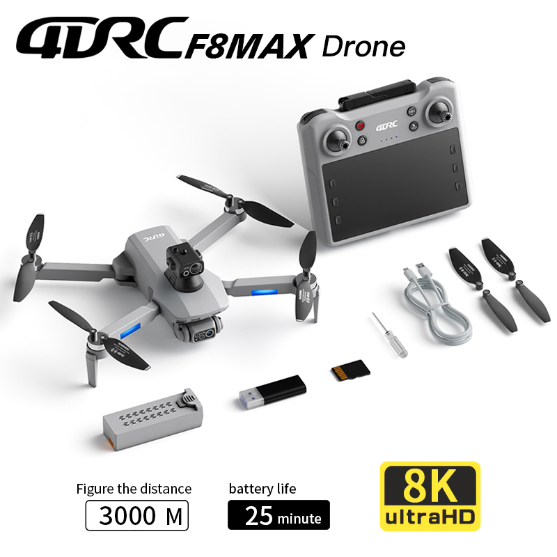 Drone Rc Leading - F8 MAX GPS Дрон Профессиональная камера