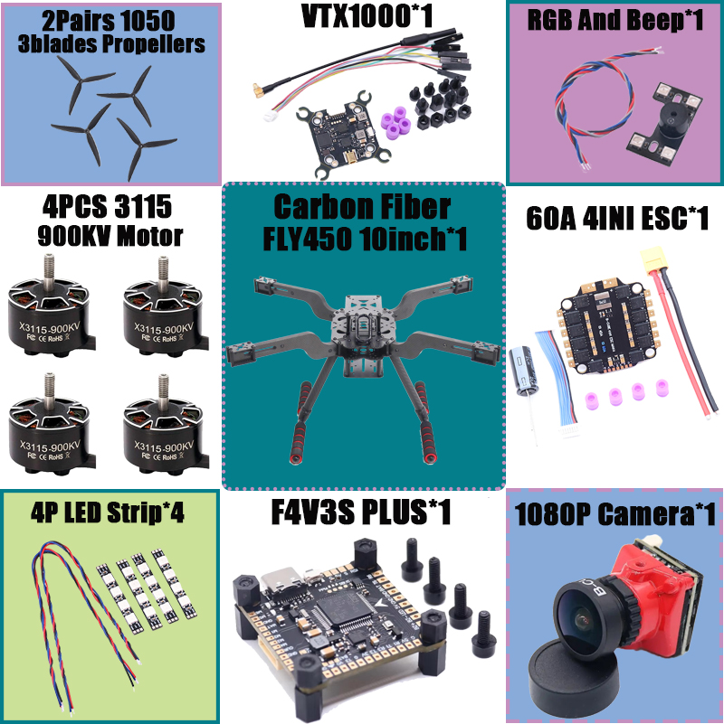 B-CUBE Open Source Новый Умный – обзор и цена Heavy Lift Drone Frame