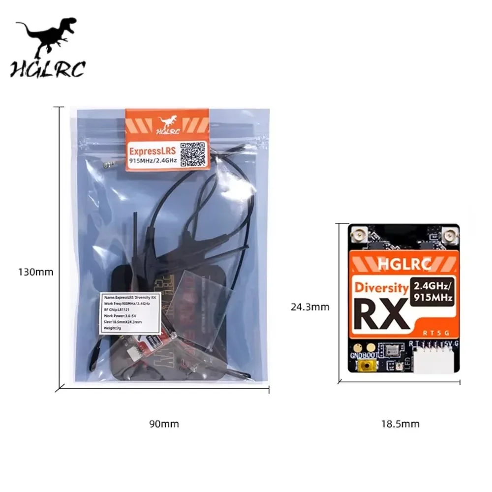 HGLRC Двухдиапазонный приемник – обзор и цена Drone Rc Controller And Receiver