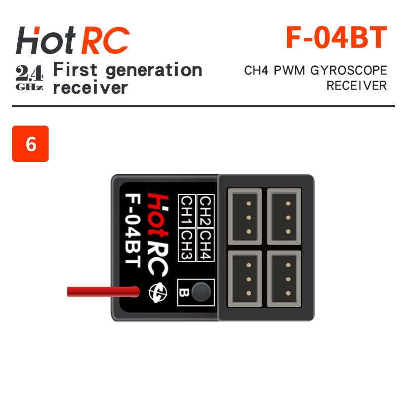 1/2/4 шт. HOTRC F-04BT 2.4ГГц  – обзор и цена Joystick Rc Drone