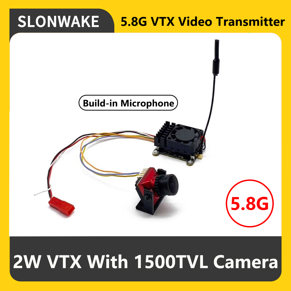 SLONWAKE 5.8G 2000мВт FPV VTX  – обзор и цена Drone Rc Controller And Receiver