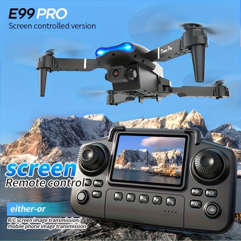 Складной дрон E99 PRO MAX с дв – обзор и цена Drone Rc Leading