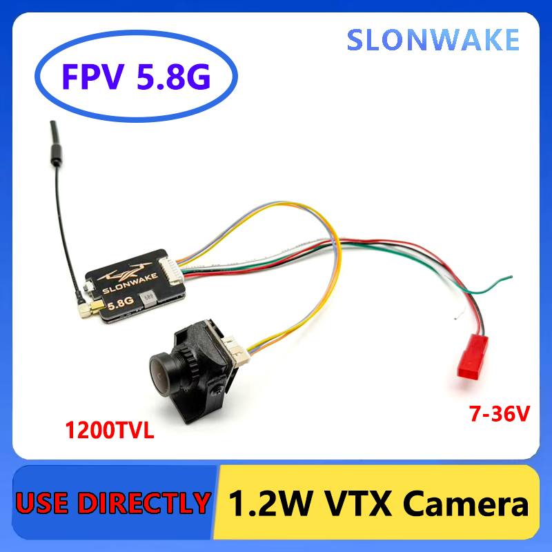 SLONWAKE 5.8G Дальнобойный пер – обзор и цена Fpv Camera Cmos