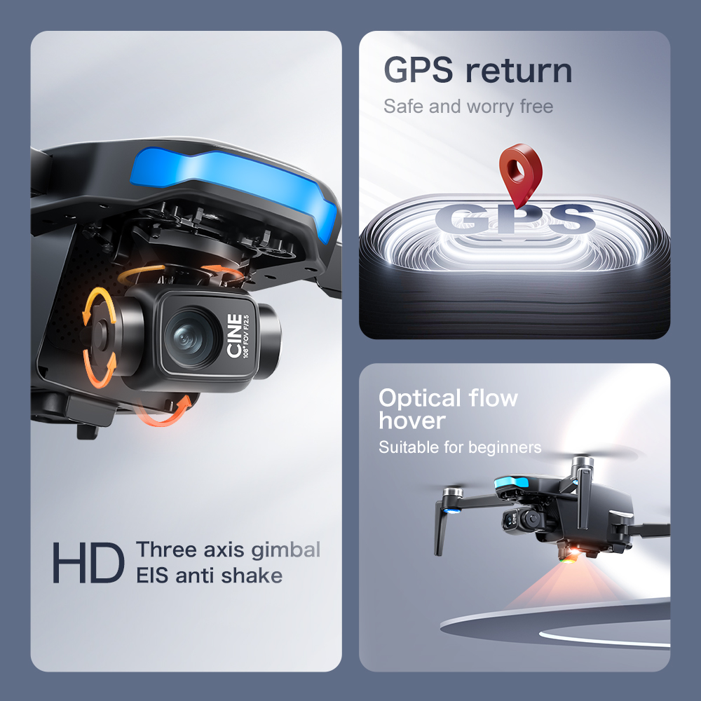 Оригинальный GPS-дрон S-X1 с п – обзор и цена Drone X1 Rc