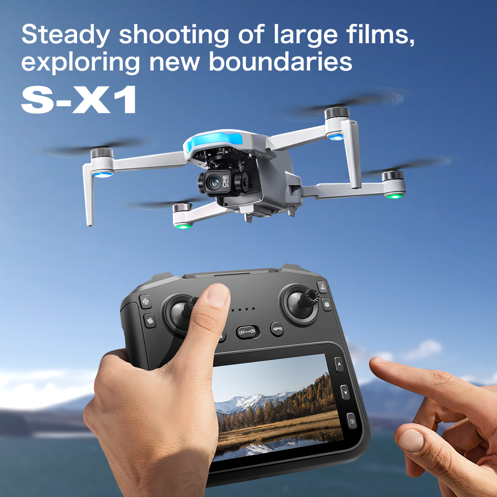 Оригинальный GPS-дрон S-X1 с п – обзор и цена Drone X1 Rc