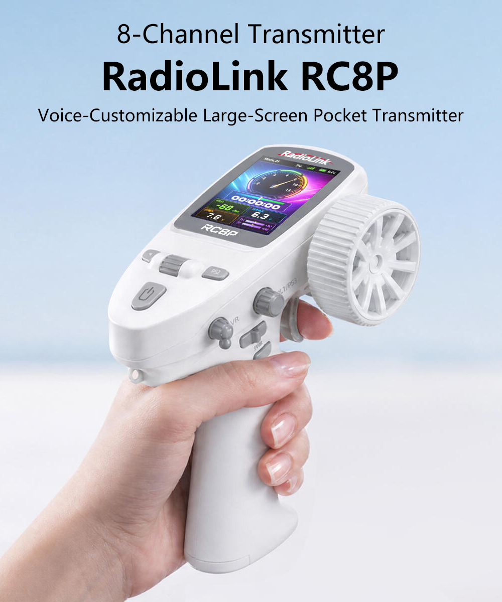 Радиопередатчик RadioLink RC8P – обзор и цена Joystick Rc Drone