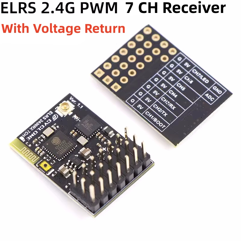 ELRS 2,4G PWM 7CH 6CH CRSF при – обзор и цена Drone And Car